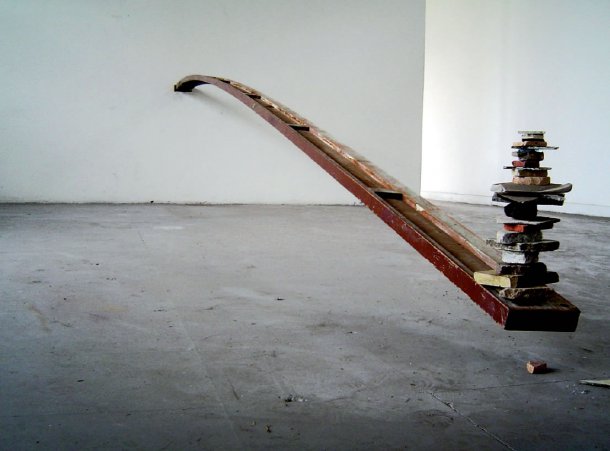 Obra do artista colombiano Fredy Aljate