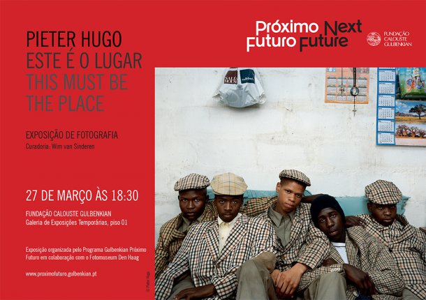 Convite inauguração exposição Pieter Hugo