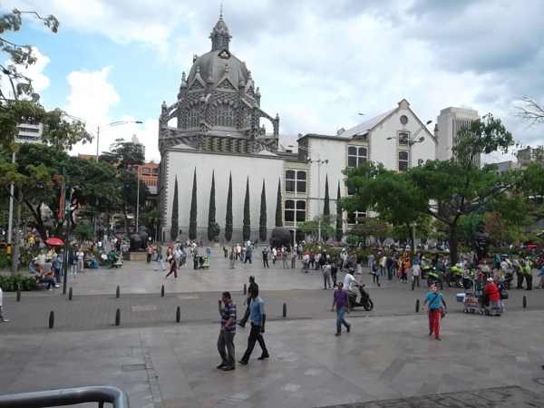 Vista da cidade de Medellín