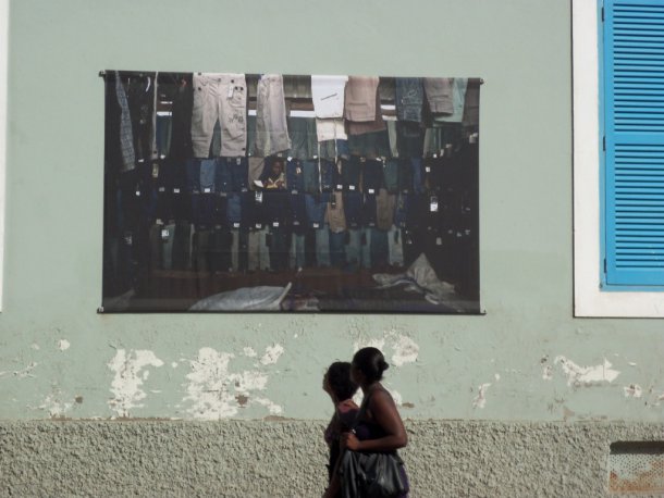 vista geral das instalações fotográficas